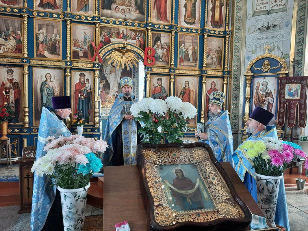 Престольный праздник в храме Покрова Божией Матери с. Войково