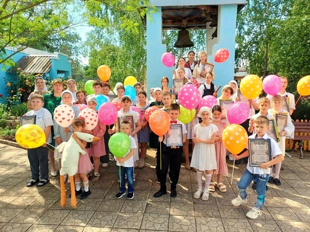 Последний звонок в воскресной школе храма Рождества Христова п.Первомайское